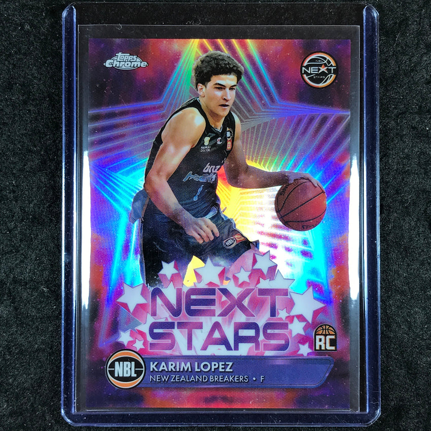 2024-25 Topps Chrome NBL KARIM LOPEZ Next Stars Rookie SP #2