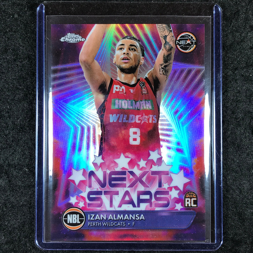 2024-25 Topps Chrome NBL IZAN ALMANSA Next Stars Rookie SP #3