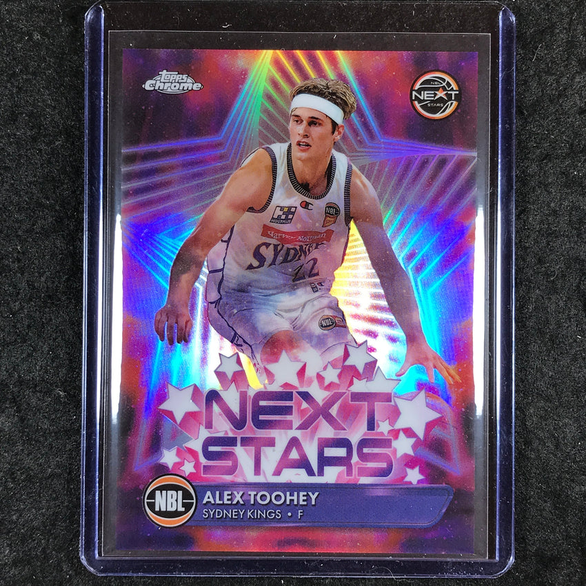 2024-25 Topps Chrome NBL ALEX TOOHEY Next Stars SP #5