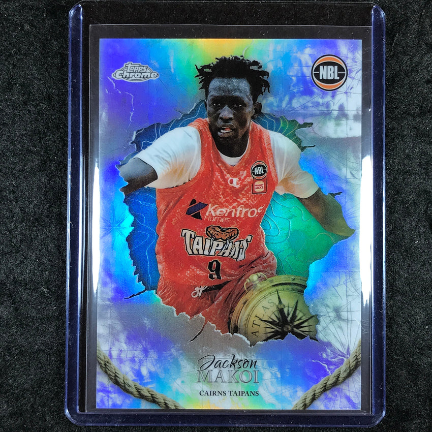2024-25 Topps Chrome NBL JACKSON MAKOI Atlas SSP #3