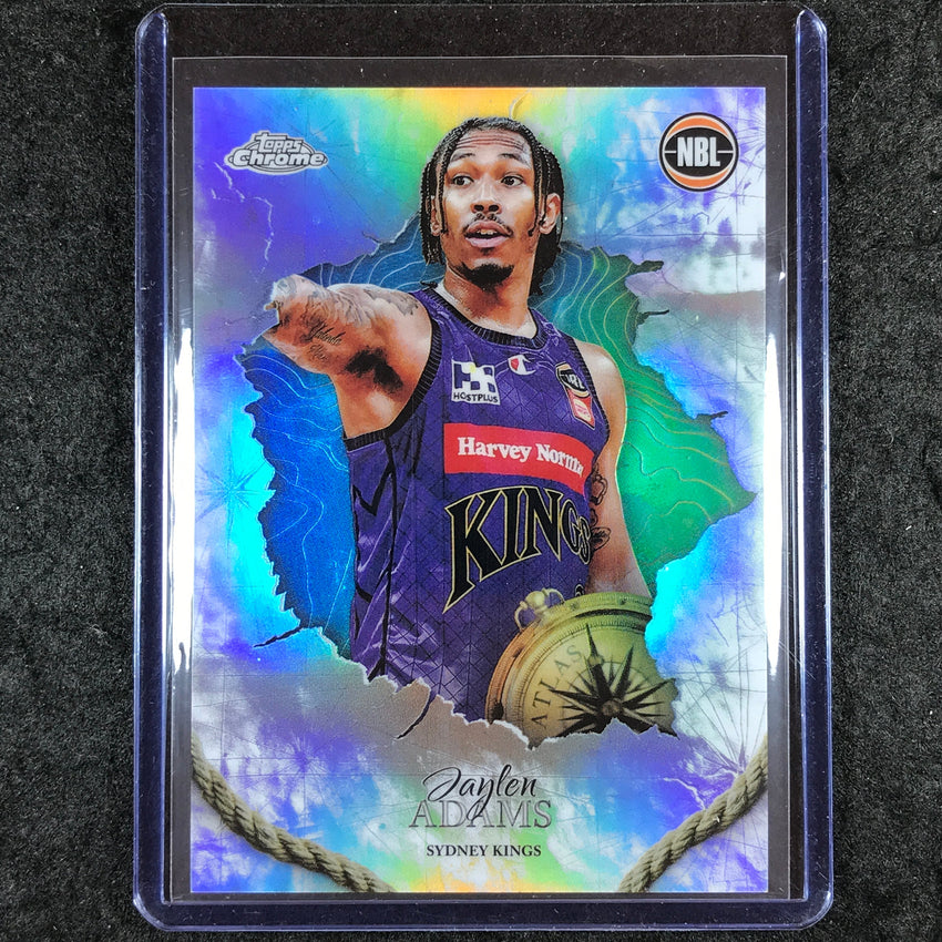 2024-25 Topps Chrome NBL JAYLEN ADAMS Atlas SSP #9