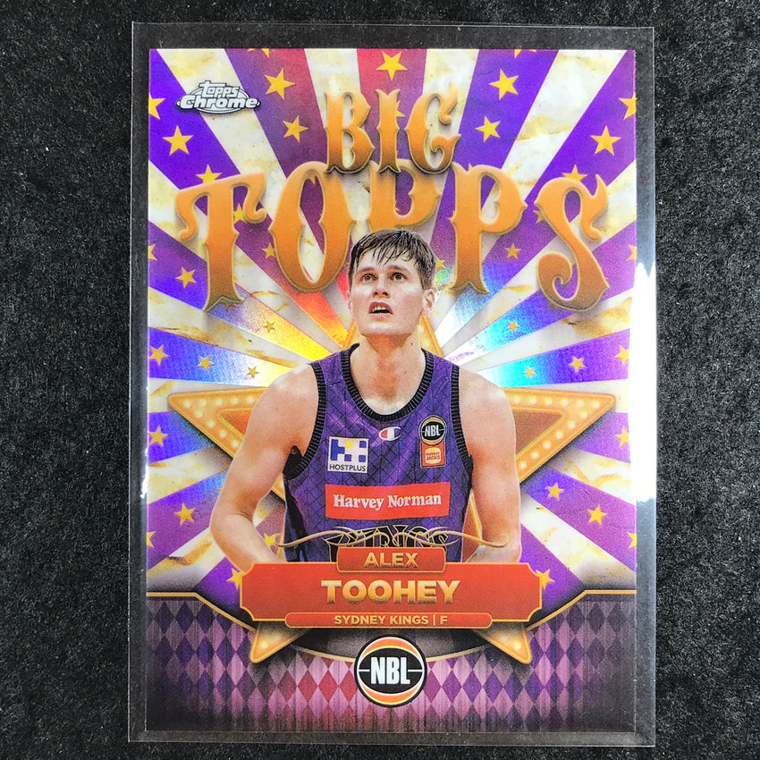 2024-25 Topps Chrome NBL ALEX TOOHEY Big Topps Refractor #9