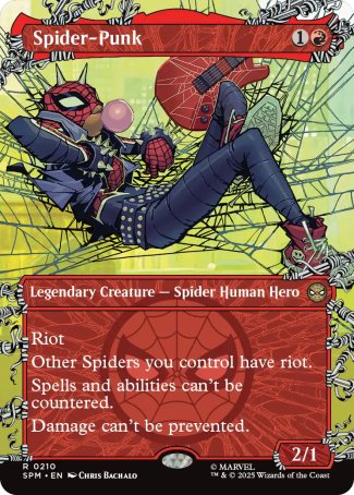 SHOWCASE Spider-Punk - #210 Rare Marvel's Spider-Man