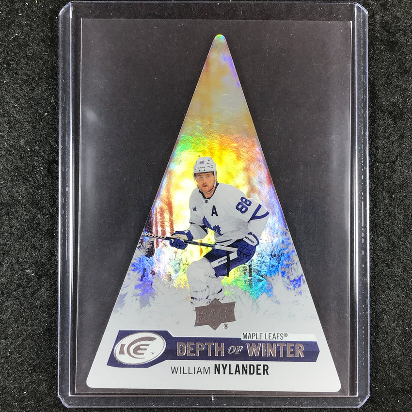 2023-24 UD Ice Hockey WILLIAM NYLANDER Depth of Winter Base #19