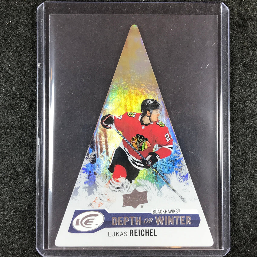 2023-24 UD Ice Hockey LUKAS REICHEL Depth of Winter Base #21