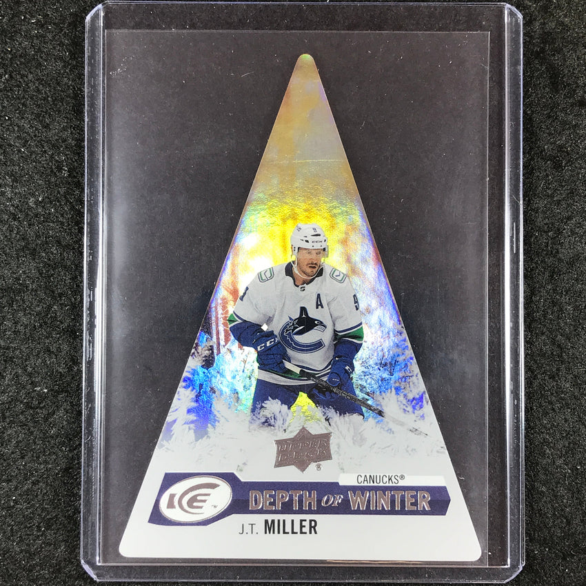 2023-24 UD Ice Hockey J.T. MILLER Depth of Winter Base #30
