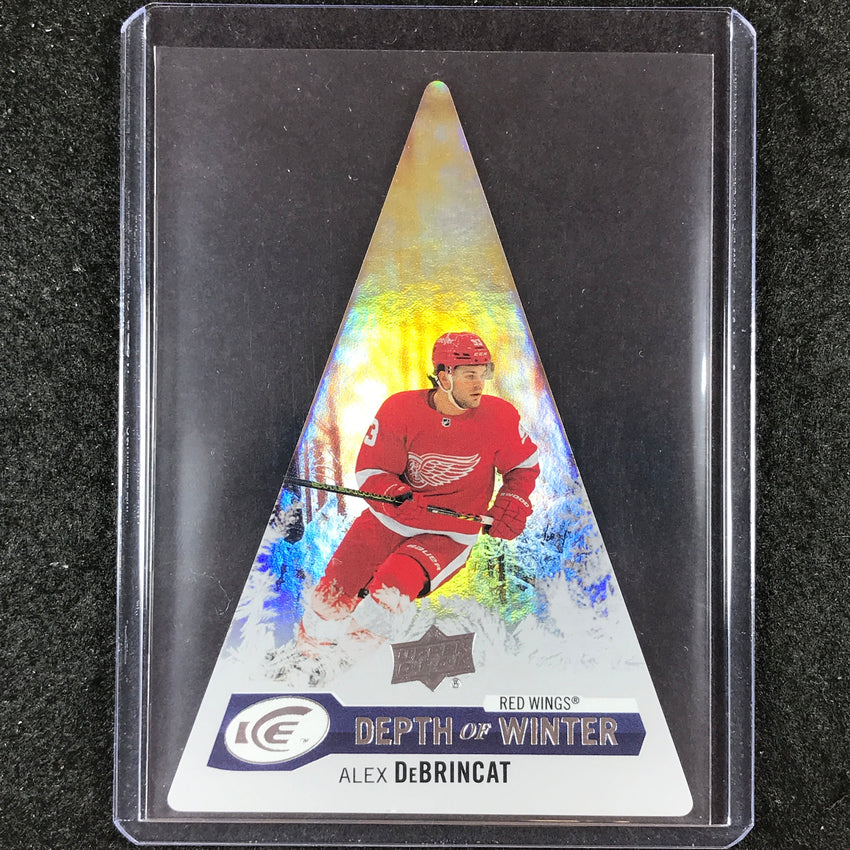 2023-24 UD Ice Hockey ALEX DEBRINCAT Depth of Winter Base #31