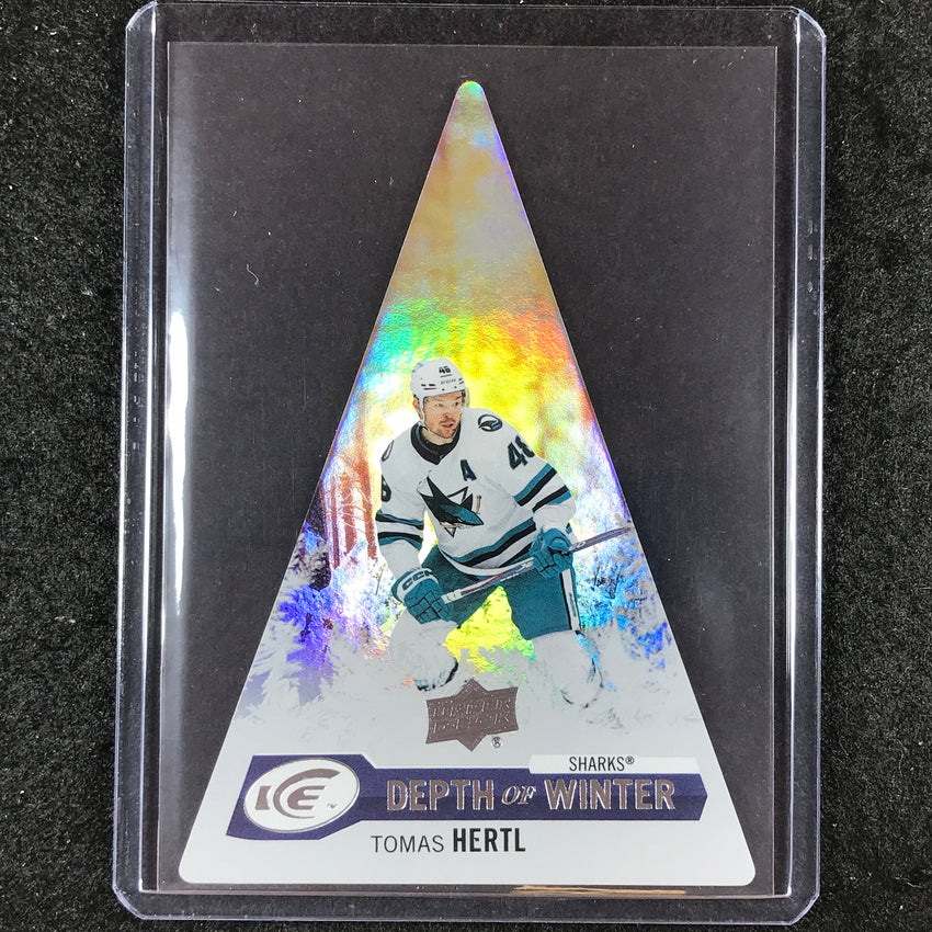 2023-24 UD Ice Hockey TOMAS HERTL Depth of Winter Base #33