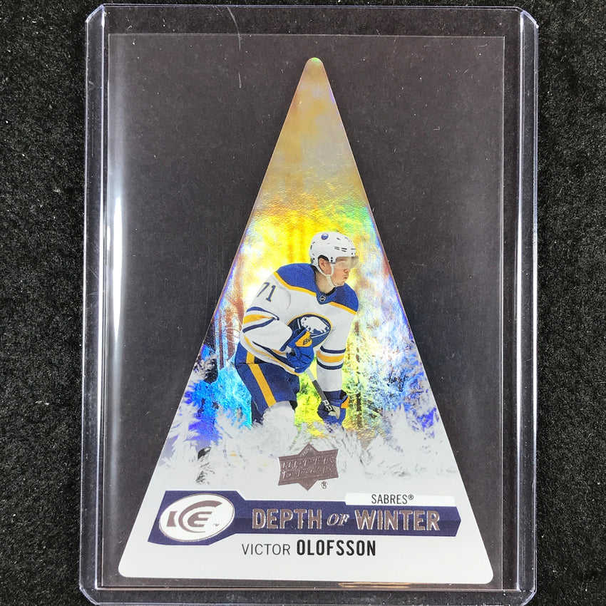 2023-24 UD Ice Hockey VICTOR OLOFSSON Depth of Winter Base #35