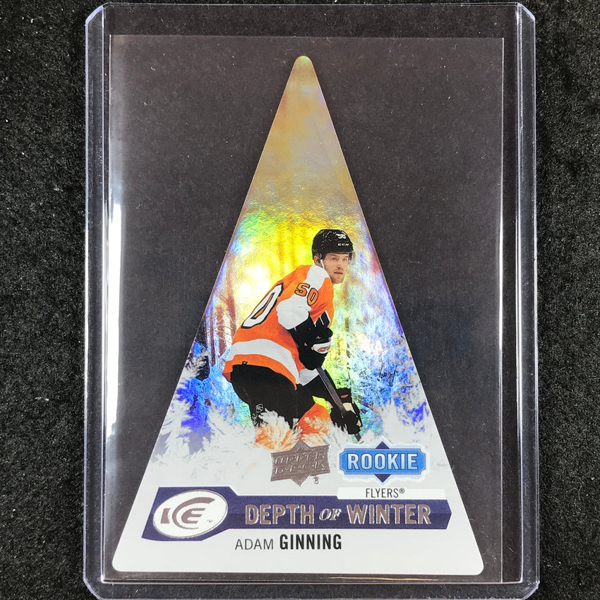 2023-24 UD Ice Hockey ADAM GINNING Depth of Winter Rookie Base #39