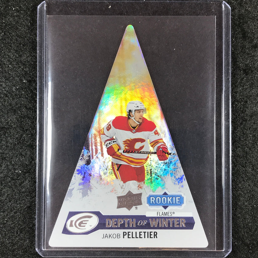2023-24 UD Ice Hockey JAKOB PELLETIER Depth of Winter Rookie Base #40