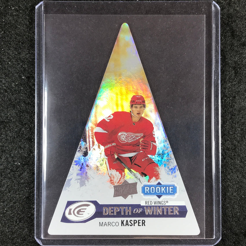 2023-24 UD Ice Hockey MARCO KASPER Depth of Winter Rookie Base #41