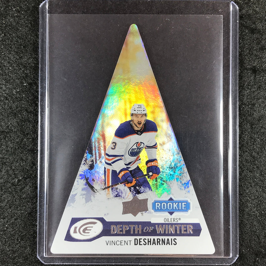 2023-24 UD Ice Hockey VINCENT DESHARNAIS Depth of Winter Rookie Base #51