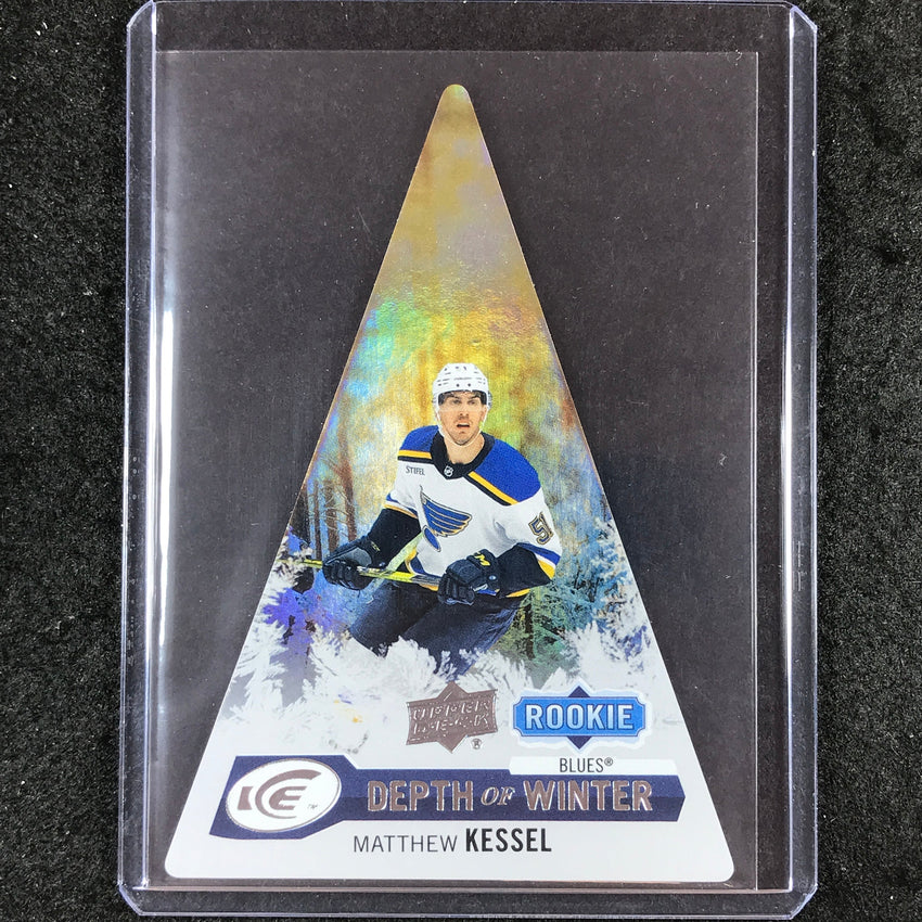 2023-24 UD Ice Hockey MATTHEW KESSEL Depth of Winter Rookie Base #56