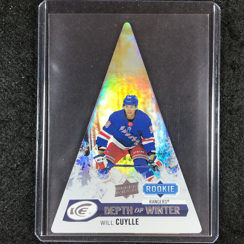 2023-24 UD Ice Hockey WILL CUYLLE Depth of Winter Rookie Base #59