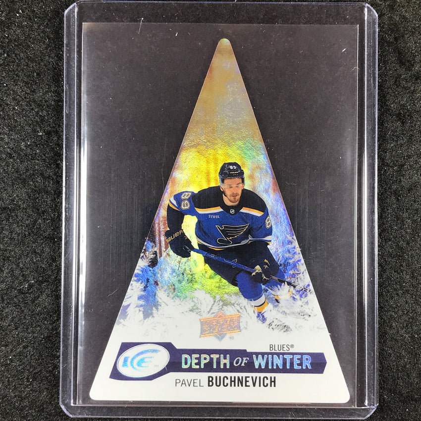 2023-24 UD Ice Hockey PAVEL BUCHNEVICH Depth of Winter White Frost 182/199 #23