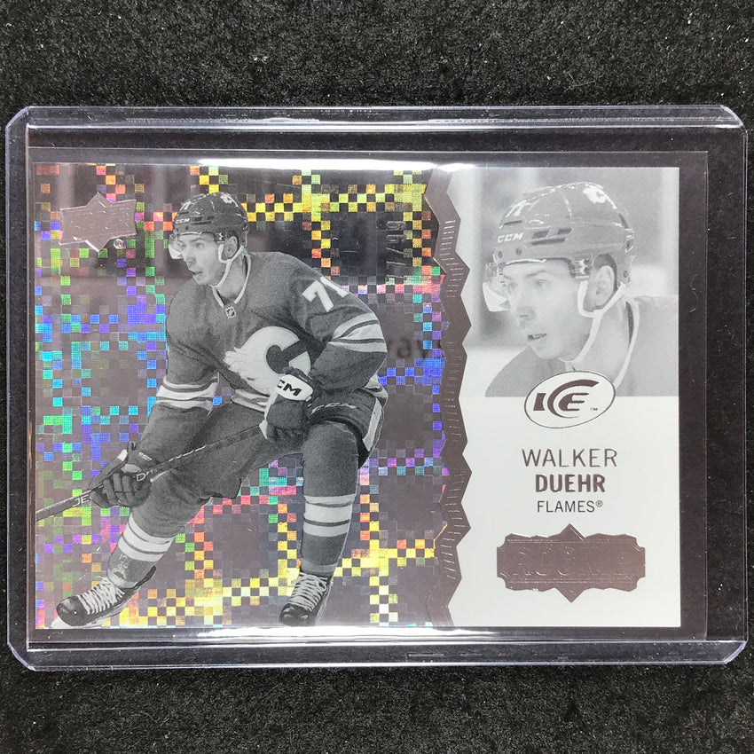 2023-24 UD Ice Hockey WALKER DUEHR Rookie Base Greyscale 77/99 #122