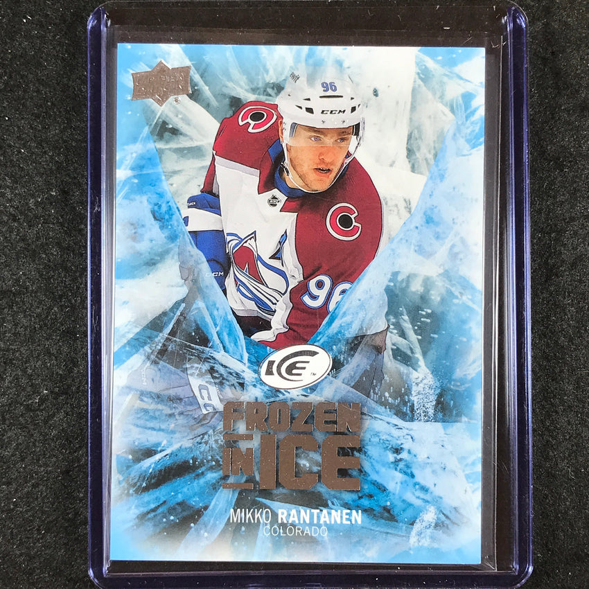 2023-24 UD Ice Hockey MIKKO RANTANEN Frozen In Ice Base SEALED #32