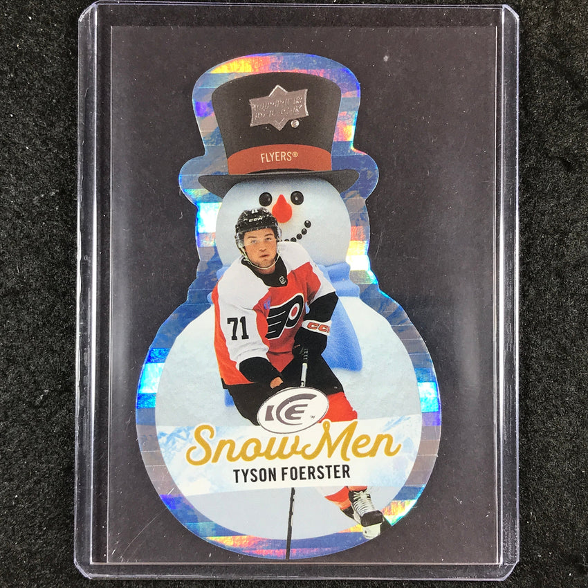 2023-24 UD Ice Hockey TYSON FOERSTER Snow Men Rookies #22