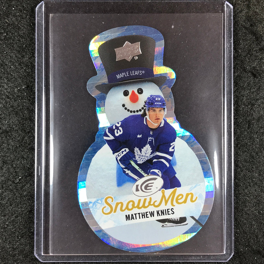 2023-24 UD Ice Hockey MATTHEW KNIES Snow Men Rookies #30