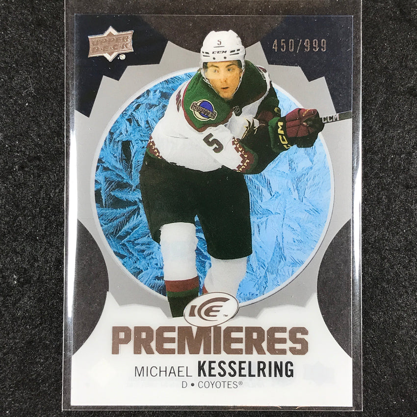 2023-24 UD Ice Hockey MICHAEL KESSELRING Ice Premiers Rookie Base /999 #151