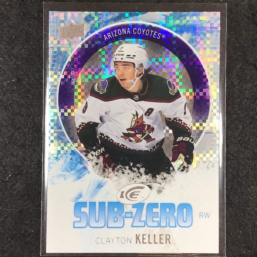 2023-24 UD Ice Hockey CLAYTON KELLER Sub Zero Base #6