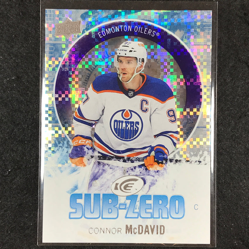 2023-24 UD Ice Hockey CONNOR MCDAVID Sub Zero Base #8