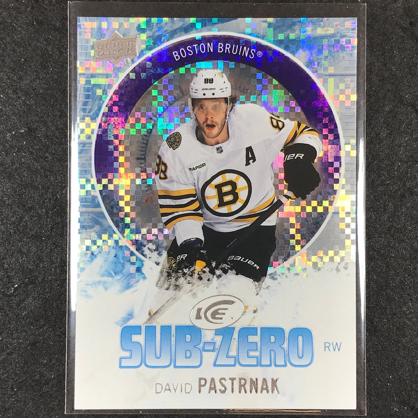 2023-24 UD Ice Hockey DAVID PASTRNAK Sub Zero Base #9