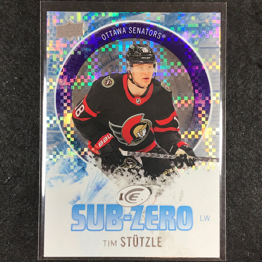 2023-24 UD Ice Hockey TIM STUTZLE Sub Zero Base #24