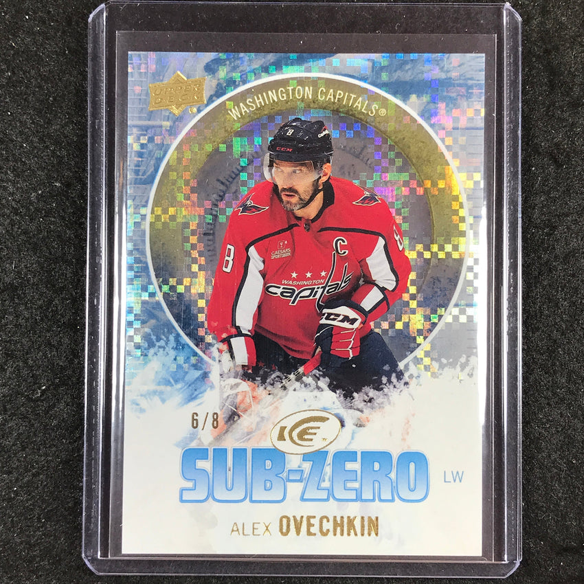 2023-24 UD Ice Hockey ALEX OVECHKIN Sub Zero Gold 6/8 #1