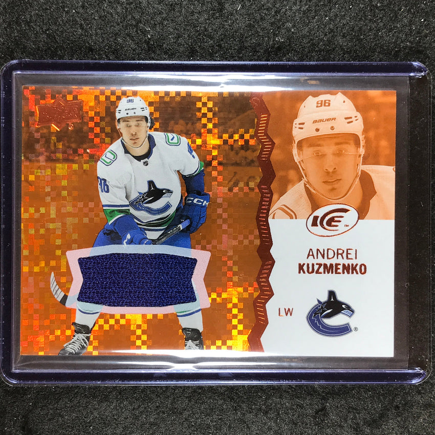 2023-24 UD Ice Hockey ANDREI KUZMENKO Base Jersey Relic #48
