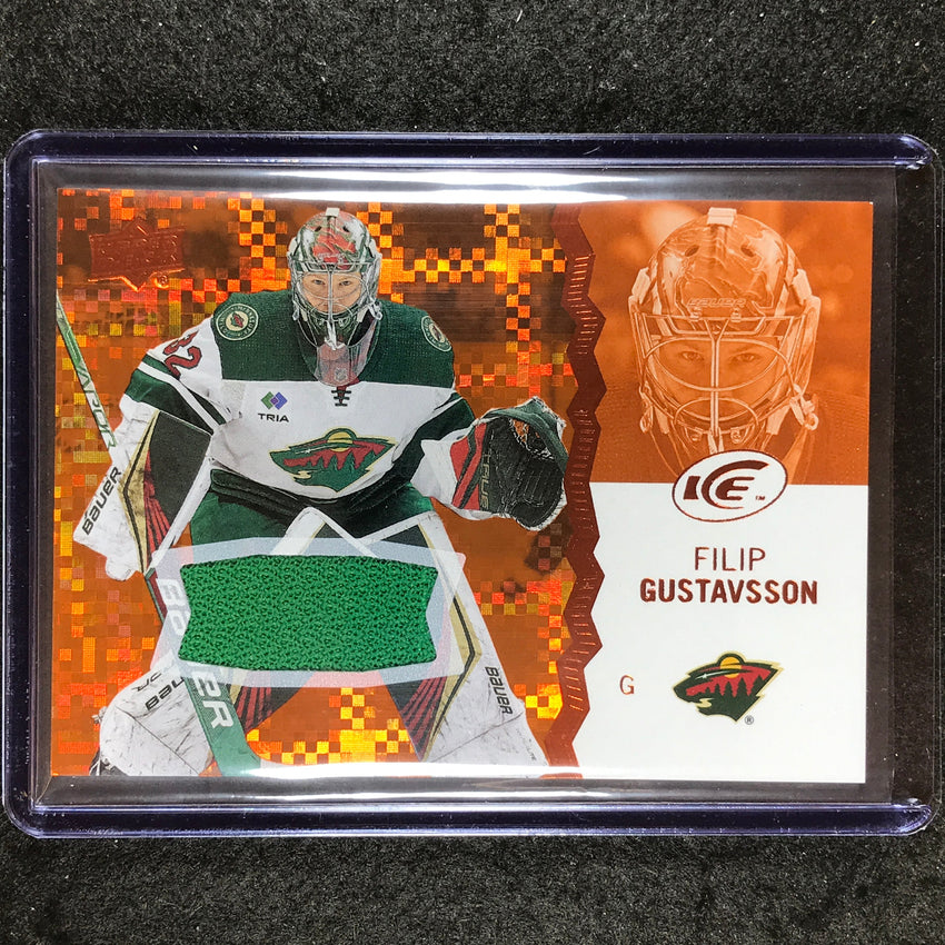 2023-24 UD Ice Hockey FILIP GUSTAVSSON Base Jersey Relic #72