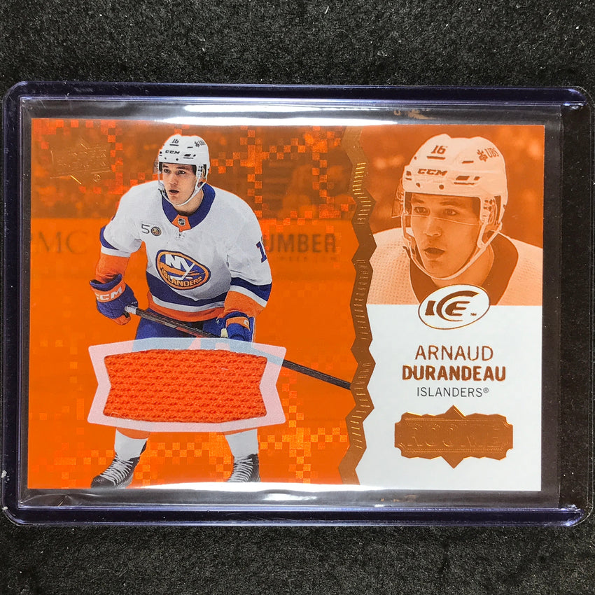 2023-24 UD Ice Hockey ARNAUD DURANDEAU Base Rookie Jersey Relic #107