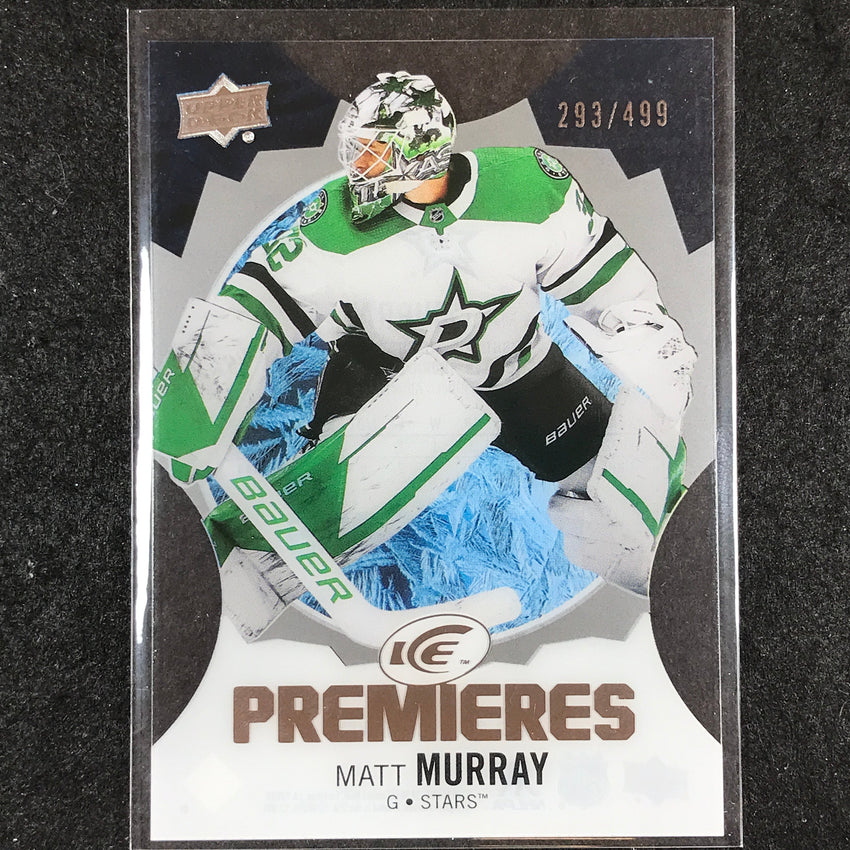2023-24 UD Ice Hockey MATT MURRAY Ice Premiers Rookie Base /499 #219