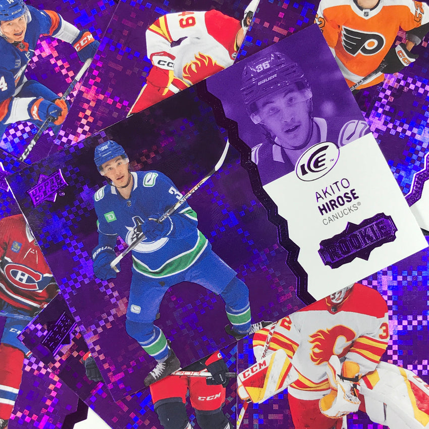 2023-24 UD Ice Hockey KENT JOHNSON Base Purple #35
