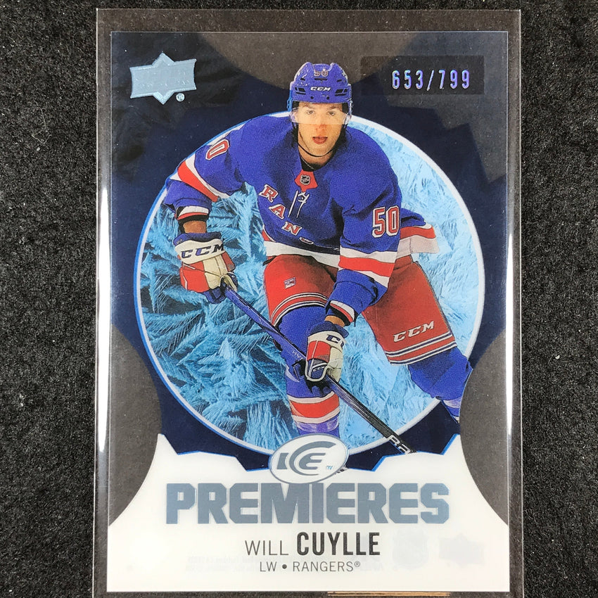 2023-24 UD Ice Hockey WILL CUYLLE Ice Premiers Rookie Blue /799 #211