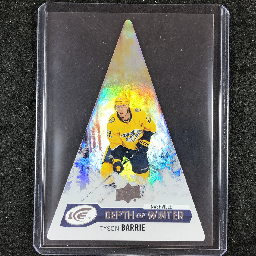 2023-24 UD Ice Hockey TYSON BARRIE Depth of Winter Base #2