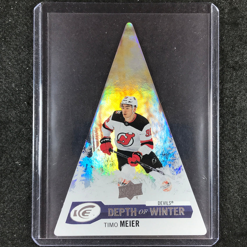 2023-24 UD Ice Hockey TIMO MEIER Depth of Winter Base #3