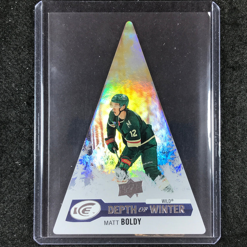 2023-24 UD Ice Hockey MATT BOLDY Depth of Winter Base #4