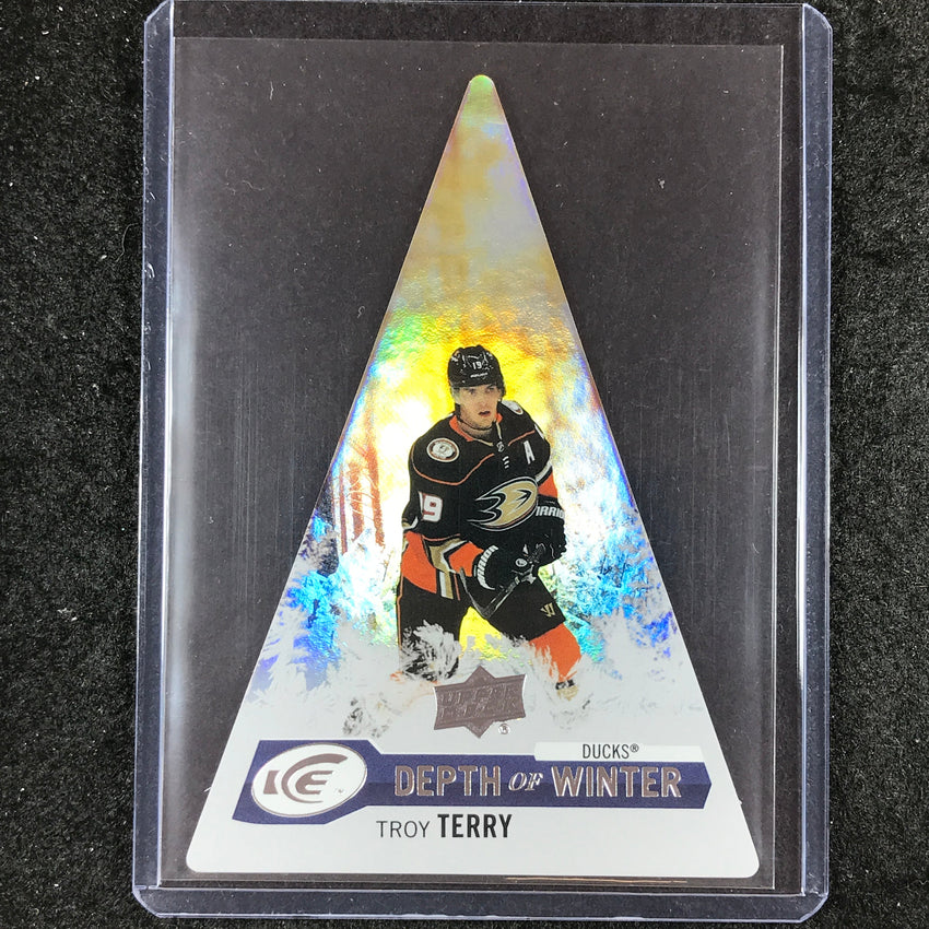 2023-24 UD Ice Hockey TROY TERRY Depth of Winter Base #6