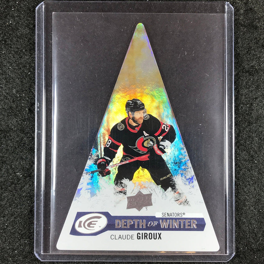 2023-24 UD Ice Hockey CLAUDE GIROUX Depth of Winter Base #8