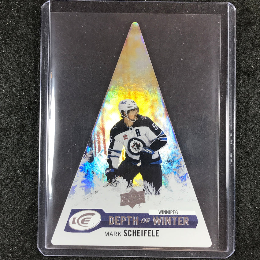 2023-24 UD Ice Hockey MARK SCHEIFELE Depth of Winter Base #12