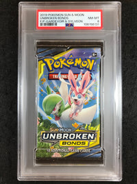 PSA 8 Pokemon Sun & Moon Unbroken Bonds Booster Pack - Gardevoir/Sylveon 131