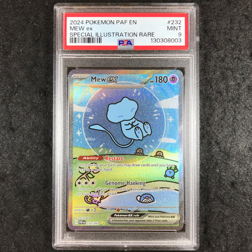 PSA 9 Mew ex - 232/091 - Special Illustration Rare 151 003