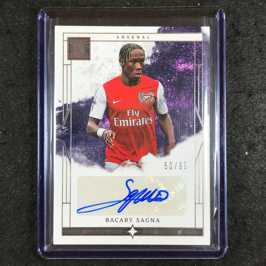 2023-24 Impeccable Soccer BACARY SAGNA Impeccable Stars Auto 50/99