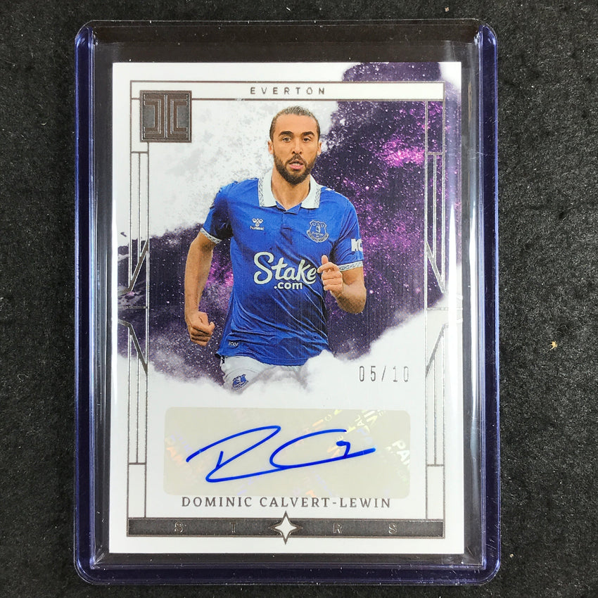 2023-24 Impeccable Soccer DOMINIC CALVERT-LEWIN Impeccable Stars Auto 5/10