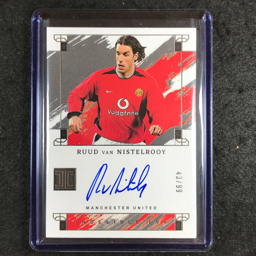 2023-24 Impeccable Soccer RUUD VAN NISTELROOY Indelible Ink Auto 43/99