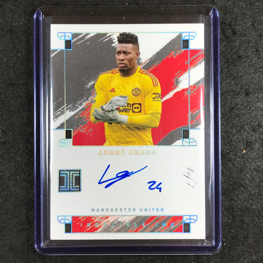 2023-24 Impeccable Soccer ANDRE ONANA Indelible Ink Auto Platinum 1/1