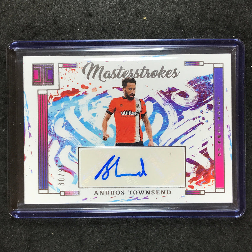 2023-24 Impeccable Soccer ANDROS TOWNSEND Masterstrokes Auto 30/99