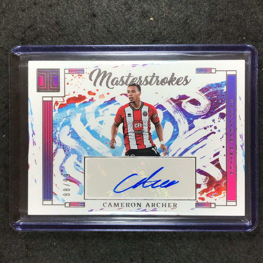 2023-24 Impeccable Soccer CAMERON ARCHER Masterstrokes Auto 88/99